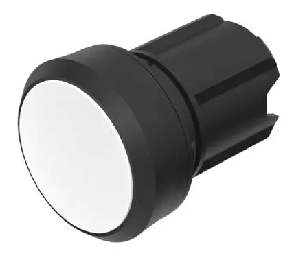 Produktfoto 1 von EAO Series 45 Druckschalter Ø 22.3 mm, Schwarz Tastend Rund Kunststoff, IP66