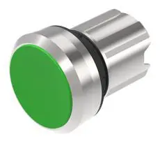 Produktfoto 1 von EAO Series 45 Druckschalter Ø 22.3 mm, Schwarz Tastend Rund Kunststoff, IP66