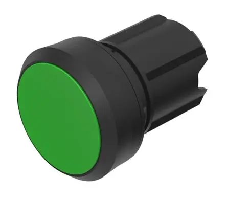 Produktfoto 1 von EAO Series 45 Druckschalter Ø 22.3 mm, Schwarz Tastend Rund Kunststoff, IP66