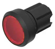 Produktfoto 1 von EAO Series 45 Druckschalter Ø 22.3 mm, Schwarz Tastend Rund Kunststoff, IP66