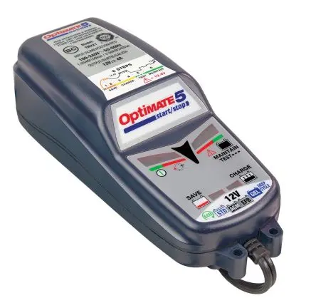 TecMate Optimate 5 TM-220 Akkuladegerät, 12V Bleiakku/4 A 12 V Automobilindustrie