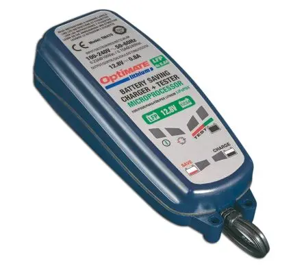 TecMate Optimate Lithium OptiMate lithium 0.8A Akkuladegerät, 12V LiFePO4/0.8 A 12 V Automobilindustrie