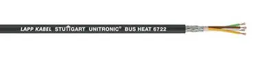 Produktfoto 1 von Lapp UNITRONIC BUS HEAT Datenkabel, 4-adrig 18 AWG Geschirmt Schwarz, 100 m, Polypropylen