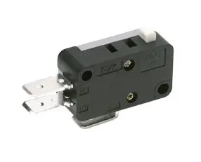 Produktfoto 1 von C & K Sprungkontakt-Mikroschalter Stiftstößel-Betätiger Lot, SPST, 250 V ac, 0.5A, 15 A 150g -55 °C - 150 °C