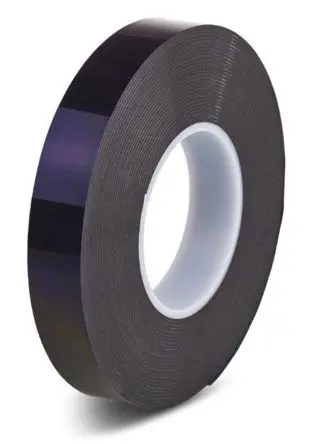 Produktfoto 1 von Hi-Bond HPS 040B Hi-PORSEAL HPS040B Polyethylen Schaumstoff Klebeband, Schwarz, Stärke 0.4 mm, 9mm x 33 m