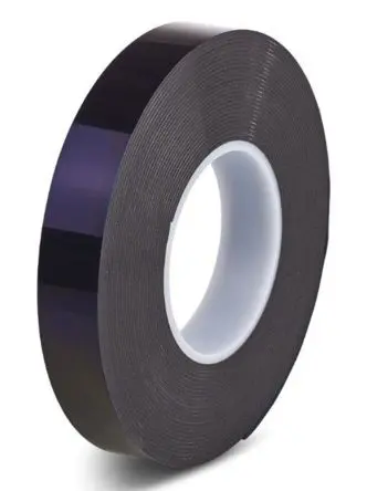 Produktfoto 1 von Hi-Bond HPS 080B Hi-PORSEAL HPS080B Polyethylen Schaumstoff Klebeband, Schwarz, Stärke 0.8 mm, 25mm x 33 m