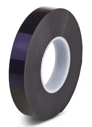 Produktfoto 1 von Hi-Bond HPS 120B Hi-PORSEAL HPS120B Polyethylen Schaumstoff Klebeband, Schwarz, Stärke 1.2 mm, 12.0mm x 33 m