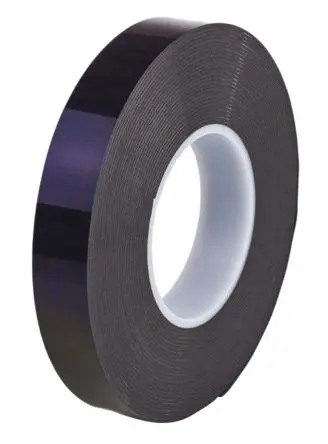 Produktfoto 1 von Hi-Bond HPS 120B Hi-PORSEAL HPS120B Polyethylen Schaumstoff Klebeband, Schwarz, Stärke 1.2 mm, 25mm x 33 m