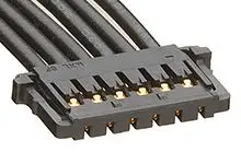 Produktfoto 1 von Molex 6 15132 Platinenstecker-Kabel Picolock 6 / Picolock Buchse / Buchse, 450 mm