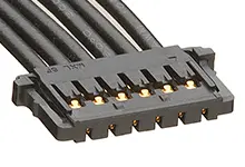 Produktfoto 1 von Molex 6 15132 Platinenstecker-Kabel Picolock 6 / Picolock Buchse / Buchse, 450 mm