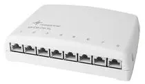 Produktfoto 1 von Telegärtner MPD6 Cat6a Serie Mini-Patchfeld 8 Anschl. RJ45 FTP, Weiß