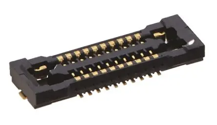 Produktfoto 1 von Hirose 24, Oberfläche Gerade FPC-Steckverbinder Buchse / 2-reihig, Raster 0.35 mm, SMD