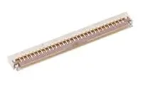 Produktfoto 1 von Hirose 19 ZIF, Oberfläche Horizontal FPC-Steckverbinder, 12-polig Buchse / 1-reihig, Raster 0.5 mm, SMD