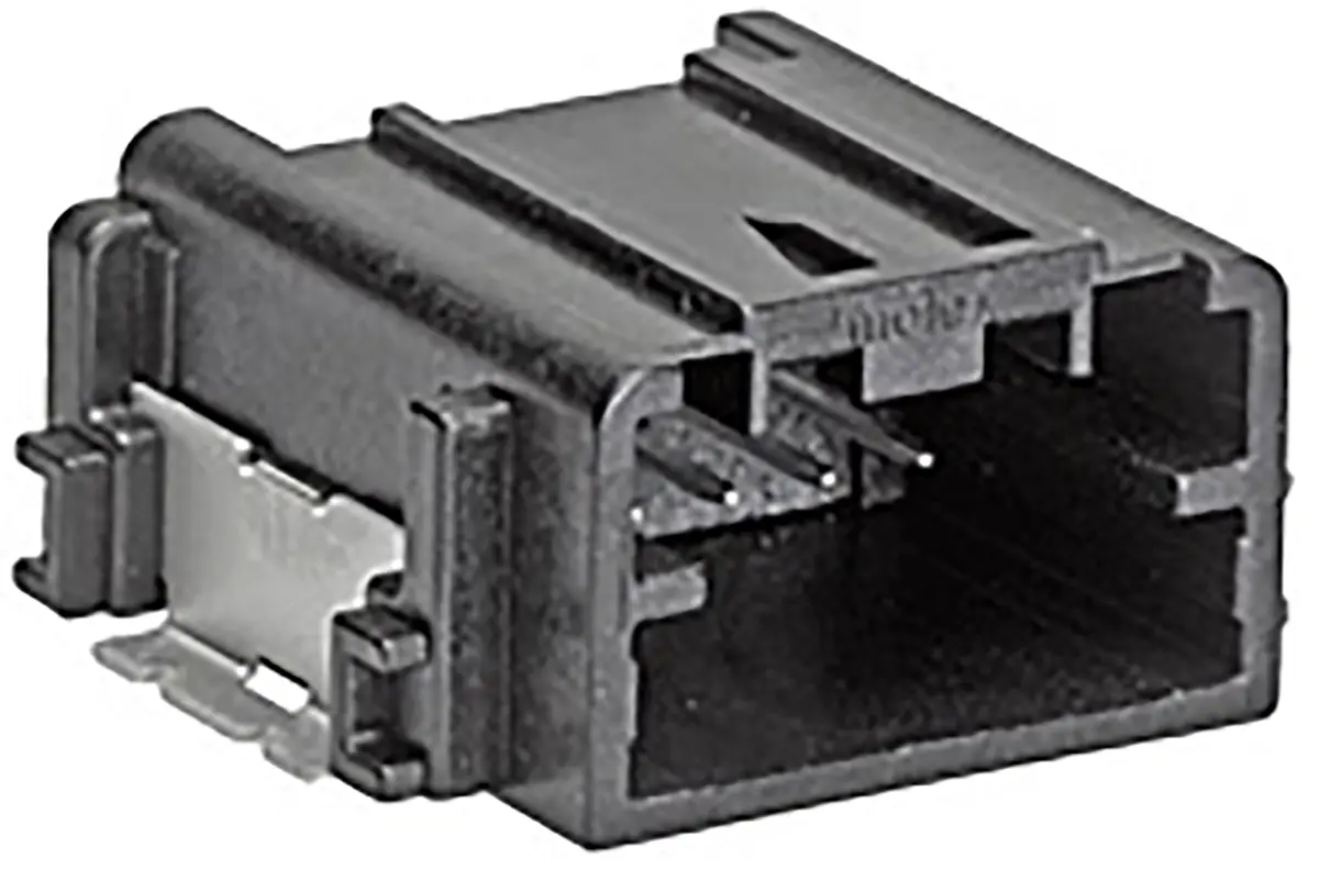 Produktfoto 1 von Molex Mini50  Automotive, Kfz-Steckverbinder, Leiterplattenleiste, Stecker, 4-polig, Schwarz / 1-reihig, 5A