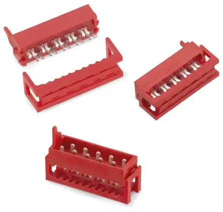 Produktfoto 1 von Wurth Elektronik 1570 IDC-Steckverbinder Stecker, Gerade, 26-polig Kabel / 2-reihig, Raster 2.54 mm