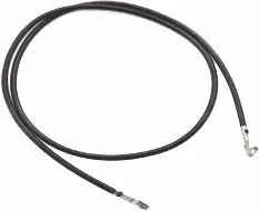 Produktfoto 1 von Wurth Elektronik Crimpbefestigung WR-WTB Crimpdraht Crimpbefestigung, Schwarz, 150 mm
