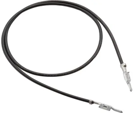 Produktfoto 1 von Wurth Elektronik Crimpbefestigung WR-MPC4 Crimpdraht Crimpbefestigung, Schwarz, 300 mm