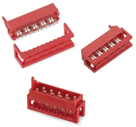 Produktfoto 1 von Wurth Elektronik 1570 IDC-Steckverbinder Stecker, Gerade, 18-polig Kabel / 2-reihig, Raster 2.54 mm
