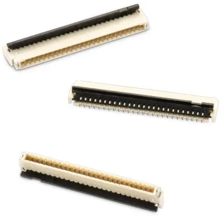 Produktfoto 1 von Wurth Elektronik 687 ZIF, Oberfläche Horizontal FPC-Steckverbinder, 18-polig Stecker / 1-reihig, Raster 0.5 mm, SMD