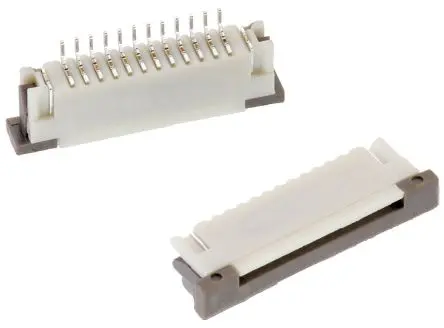 Produktfoto 1 von Wurth Elektronik WR-FPC ZIF, SMD FPC-Steckverbinder, Stecker, 15-polig / 1-reihig, Raster 1mm