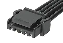 Produktfoto 1 von Molex 6 45111 Platinenstecker-Kabel Micro-Lock Plus 5 / Micro-Lock Plus Buchse / Buchse, 600 mm