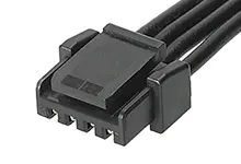 Produktfoto 1 von Molex 6 45111 Platinenstecker-Kabel Micro-Lock Plus 4 / Micro-Lock Plus Buchse / Buchse, 150 mm