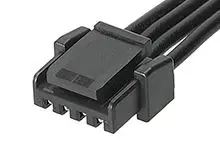 Produktfoto 1 von Molex 6 45111 Platinenstecker-Kabel Micro-Lock Plus 4 / Micro-Lock Plus Buchse / Buchse, 150 mm