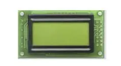 Produktfoto 1 von Fordata FC Grafik-LCD Anzeige, LCD LED Grün, Gelb 2 x 8, Hintergrund Gelb, Grün, 8-Bit, 4 Bit Interface