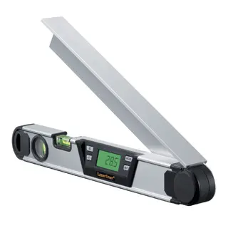 Produktfoto 1 von Laserliner LCD-Neigungsmesser, Typ Digital, 420 mm, Rahmen Aluminium, 2 Libelle/n Wasserdicht/Wasserbeständig, ±0.25