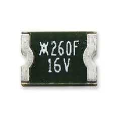 Produktfoto 1 von Wickmann miniSMDC Rückstellende Sicherungen / 5 A, 16V dc 5 s 2.6 A F 4.83 mm 1.52 mm 3.41mm