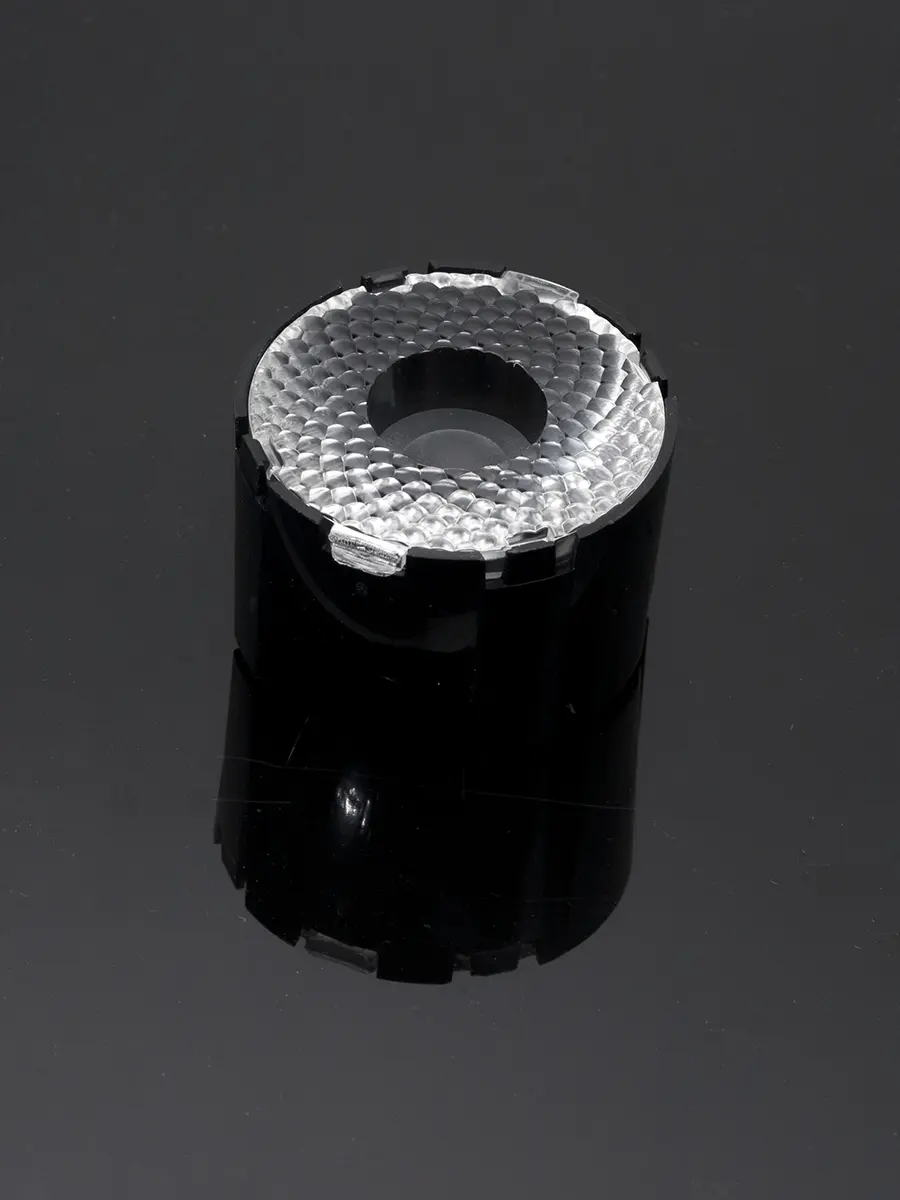 Produktfoto 1 von Ledil Gabriella Linse LED-Halter Satz Rund aus PMMA 23°, Ø 45mm x 29.24mm