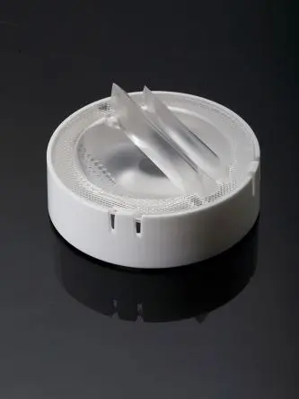 Produktfoto 1 von Ledil Ronda Linse LED-Halter Satz 1-LEDs Rund aus Polymethylmethacrylat, Klar, Ø 53.9 mm x 23.65 mm