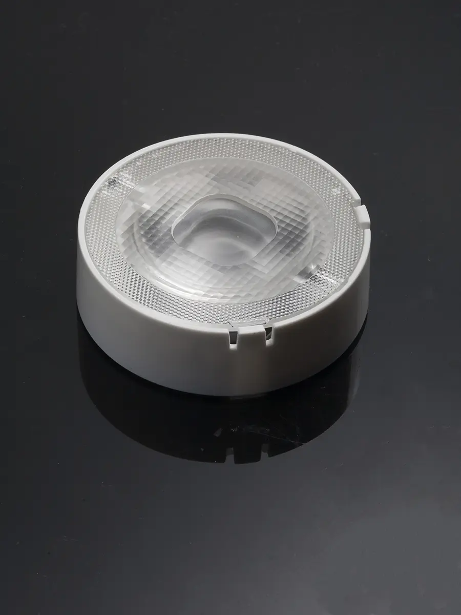 Produktfoto 1 von Ledil Ronda LED Linse Rund aus PMMA 60°, Ø 55mm x 16.6mm, für LEDiL HEKLA