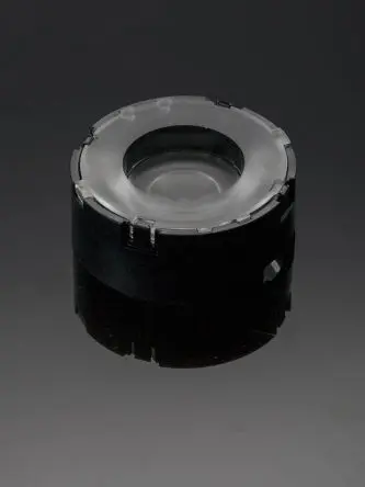 Produktfoto 1 von Ledil Winnie Linse LED-Halter Satz 1-LEDs Rund aus Polymethylmethacrylat Punkt, Weiß 21 °, Ø 50 mm x 19.5 mm
