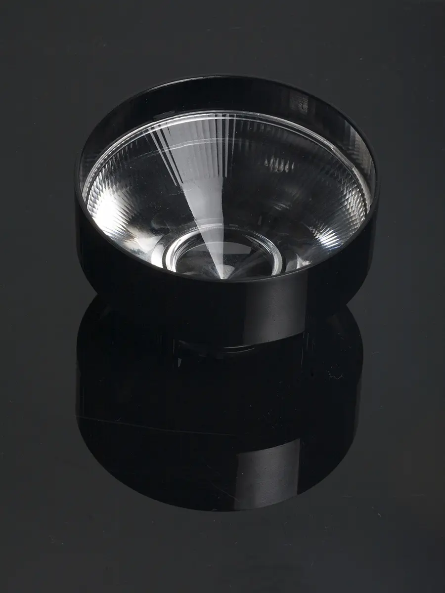 Produktfoto 1 von Ledil Carmen Linse LED-Halter Satz Rund aus PMMA 12°, Ø 69.5mm x 41.5mm
