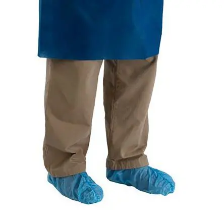 Produktfoto 1 von 3M Einweg-Überziehschuhe Blau, Größe One Size 100 pro Paket Stück