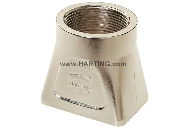 Produktfoto 1 von HARTING 1914 Kappe für robusten Stromversorgungsstecker Doppelter Hebel 1, Kabel, Kabel Kompakte obere Kabeleinführung,