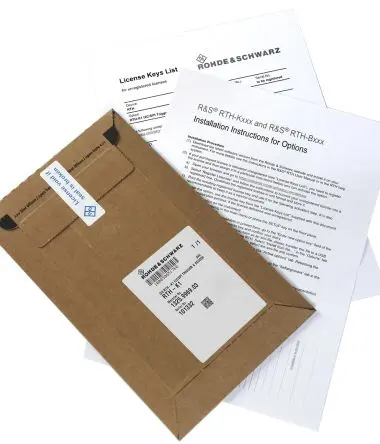 Produktfoto 1 von Rohde & Schwarz Oszilloskop-Software, Bandbreiten-Upgrade-Software für RTC3000 Oszilloskop