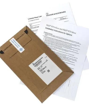 Produktfoto 1 von Rohde & Schwarz Oszilloskop-Software, Bandbreiten-Upgrade-Software für RTC3000 Oszilloskop