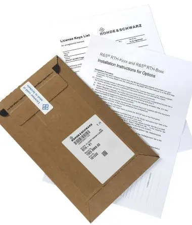 Produktfoto 1 von Rohde & Schwarz Oszilloskop-Software, Bandbreiten-Upgrade-Software für RTC3000 Oszilloskop