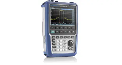 Produktfoto 1 von Rohde & Schwarz Spectrum Rider FPH Spectrum Rider Tragbar Spektrumanalysator, 3 GHz, 5 kHz / 3 GHz, 10/100 Base-TX, USB