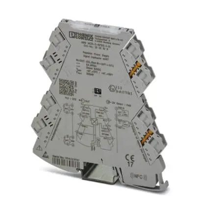 Produktfoto 1 von Phoenix Contact Serie MACX MCR Signalwandler 30V dc, 9.6 V dc, Strom 0 → 20 mA EIN / Strom 0 → 20 mA AUS DIN-Hutschiene,