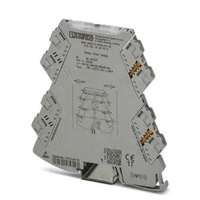 Produktfoto 1 von Phoenix Contact Serie MACX MCR Signalwandler 9.6/30 V dc, Spannung 9.6/30 V dc EIN / Spannung 15 V dc AUS