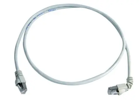 Telegärtner Cat6a Ethernet-Kabel, 0.5 m, Grau Abgeschirmt Geschirmt, Aussen ø 5.8 mm Außen-ø , Raucharm halogenfrei