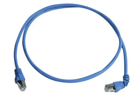 Telegärtner Cat6a Ethernet-Kabel, 2 m, Schwarz Abgeschirmt, Raucharm halogenfrei