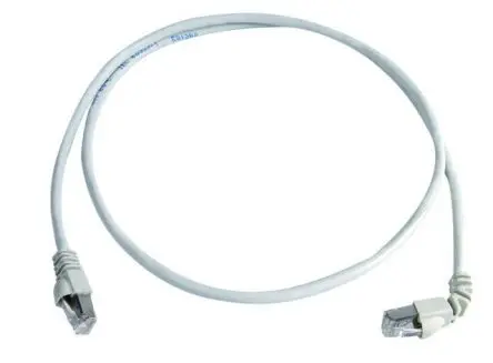 Produktfoto 1 von Telegärtner Cat6a Ethernet-Kabel, 2 m, Weiß Abgeschirmt, Raucharm halogenfrei