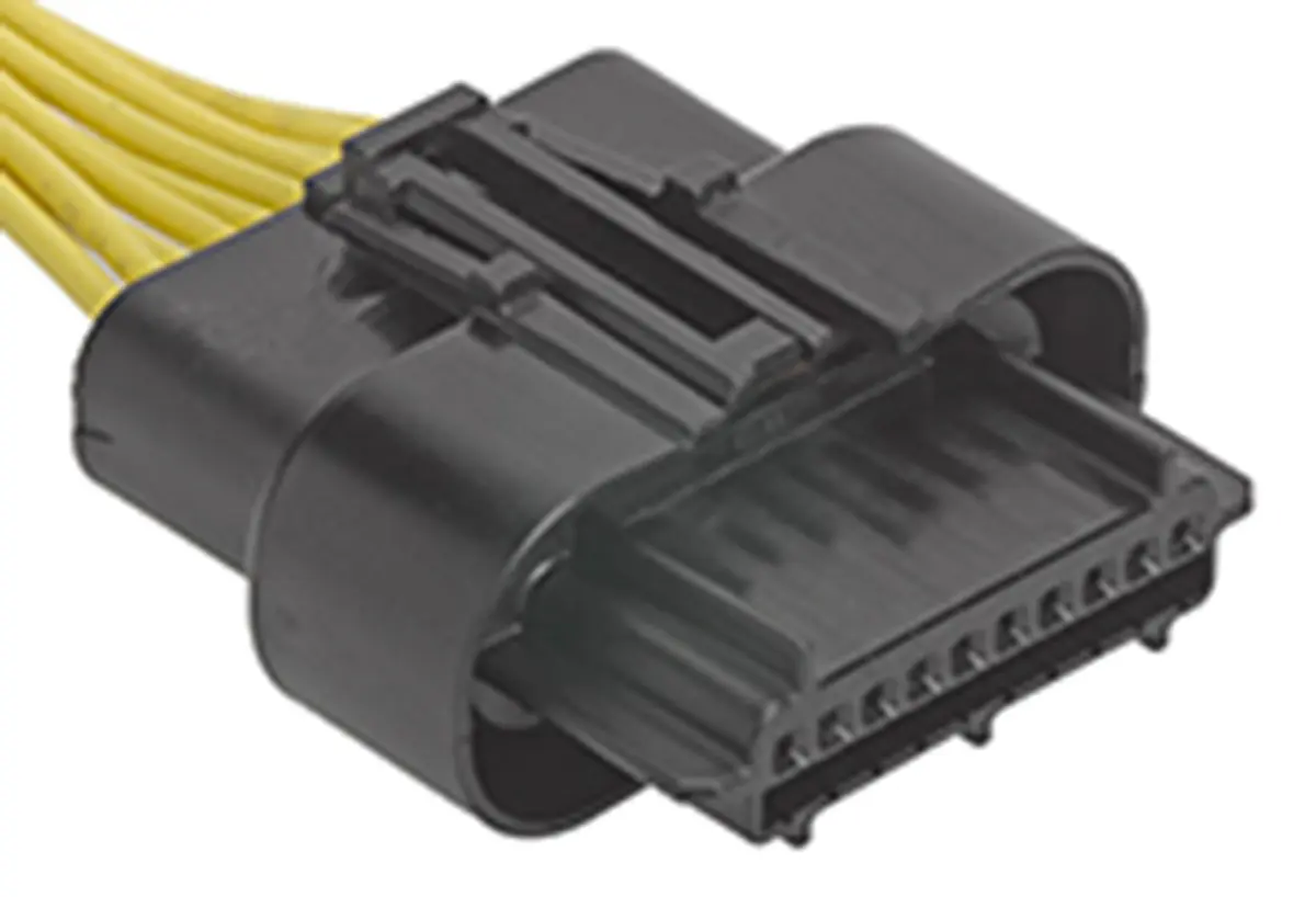 Produktfoto 1 von Molex Squba Crimpsteckverbinder-Gehäuse 1.8 mm, 10-polig / 1-reihig für Squba Buchsenkontakt 204301-0001