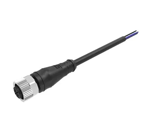Produktfoto 1 von Molex Micro-Change M12 Rundsteckverbinder Buchse 4-polig Buchse 4A Kabel IP40