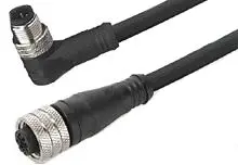 Produktfoto 1 von Molex 120066, 4-polig Sensor-Betätigungselementkabel, Gerade Buchse 4 / Gerade Stecker, Länge 2 m