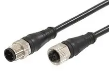 Produktfoto 1 von Molex 120066, 5-polig Sensor-Betätigungselementkabel, Gerade Buchse 5 / Gerade Stecker, Länge 5 m